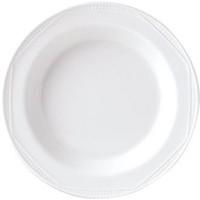 Steelite V3739 Monte Carlo Soup Plates, White (Pack of 24)