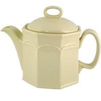 Steelite Monte Carlo Ivory Tea Pot - 30oz. Box quantity 6.