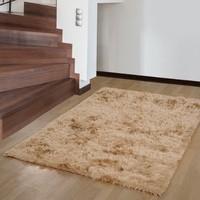 Style Ultra Soft Shaggy 100% Polyester Handtufted Floor Rug, 120 x 170cm - Beige