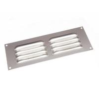 Stainless Steel Louvre Grille Vent Ventilation Cover 9 X 3 Inch ( Pack of 25 )