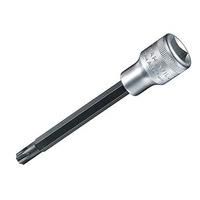 Stahlwille STW1054TXT55 1/2-Inch Drive T55 Extra Long Torx Bit Socket - Silver