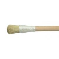 String Bound Paste Brush; White Bristle - No. 3