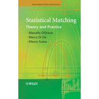 Statistical Matching : Theory and Practice 544 by Mauro Scanu, Marcello D\'Orazio and Marco Di Zio (2006, Hardcover)