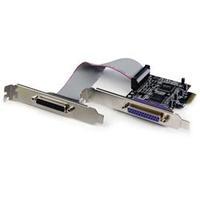 StarTech.com 2 Port PCI Express / PCI-e Parallel Adapter Card ? IEEE 1284 with Low Profile Bracket