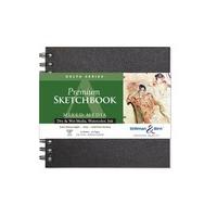 Stillman & Birn : Delta Sketchbook 7 x 7in Wirebound 270gsm - Ivory Cold Press