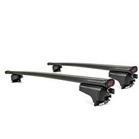 Steel Roof Bars for Jaguar XF Sportbrake 2012 Onwards with Solid Closed Rails