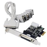 st lab cp 130 pcie pos 4s serial card wcable power output warranty 2y