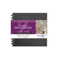 Stillman & Birn : Zeta Sketchbook 7 x 7in Wirebound 270gsm - White Smooth