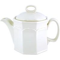 Steelite V3757 Monte Carlo Teapot, White (Pack of 6)