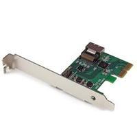 StarTech.com PCI Express 2.0 SATA III Mini-SAS SFF-8087 RAID Controller Card - HyperDuo SSD Tiering