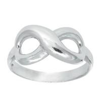 Sterling Silver Infinity Design Ring