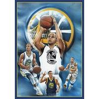 Stephen Curry / Collage Poster Print (60.96 x 91.44 cm)