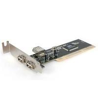 StarTech.com 3 Port PCI Low Profile High Speed USB 2.0 Adapter Card