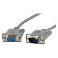 startech vga monitor extension cable hd15 mf 30m