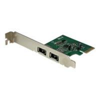 StarTech.com 2 Port 1394a PCI Express FireWire Card - PCIe FireWire Adapter