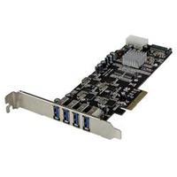 startechcom 4 port pci express pcie superspeed usb 30 card adapter w 4 ...