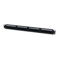 startechcom 24 port 1u rackmount cat 6 110 patch panel