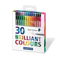 staedtler triplus fineliner 334 superfine point pens 03 mm assorted co ...