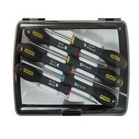 stanley 065492 fatmax precision screw driver set 6 pieces