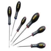 stanley 065428 fatmax screwdriver set parallel flared pozi 6 pieces