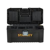 stanley tools sta175518 41 cm basic toolbox with organiser top yellowb ...