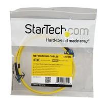 StarTech.com 1m Fiber Optic Cable - Single-Mode Duplex 9/125 - LSZH - LC/LC - OS1 - LC to LC Fiber Patch Cable