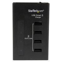 StarTech 48 W/9.6 A 4-Port Charging Station for USB Devices