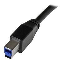 StarTech.com 10m 30 ft Active USB 3.0 USB-A to USB-B Cable - M/M - USB A to B Cable - USB 3.1 Gen 1 (5 Gbps)