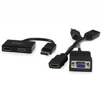 StarTech 2-in-1 Display Port to HDMI or VGA Travel A/V Adapter
