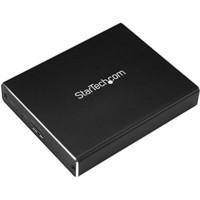 startech dual slot drive enclosure for m2 ngff sata ssds usb 31 10gbps ...