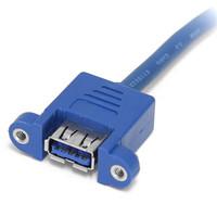 StarTech.com Panel Mount Usb 3.0 Cable, USB3SPNLAFHD