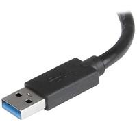 startech slim usb 30 to displayport adapter with external video card f ...