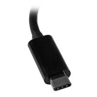 StarTech.com USB-C to DVI Adapter - Thunderbolt 3 Compatible - Black - 1920x1200