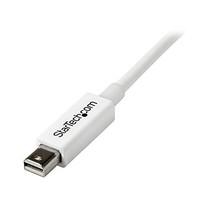 startechcom 1m white thunderbolt cable cord mm thunder bolt to thunder ...