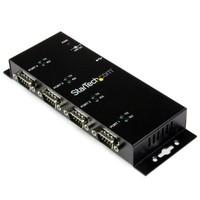 StarTech 4 Port USB to DB9 RS232 Serial Adapter Hub