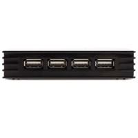 StarTech.com 7 Port Black USB 2.0 Hub