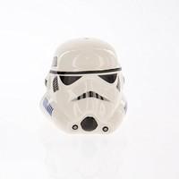 Star Wars Darth Vader and Stormtrooper Helmet Salt and Pepper Shakers, Black and White