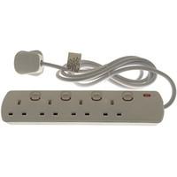 Status S4W2MINDS1PK4 2 m 4-Way Switched Extension Socket