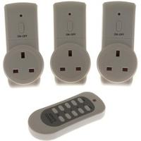 Status Remote Control Socket - Pack of 3