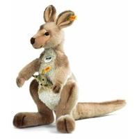 Steiff Kango Kangaroo With Baby (Beige)