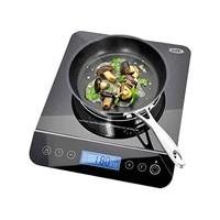 Stellar Glass Induction Hob, Black, 2000 W