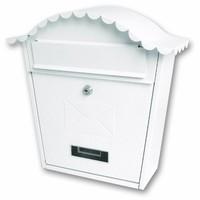 Sterling MB01 Classic Post Box - White