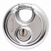 sterling spl100 70mm closed shackle disc padlock with stainless steel  ...