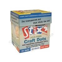 Stix 2 1600 Assorted Craft Glue Dots