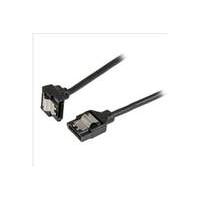 StarTech.com (12 inch) Latching Round SATA to Right Angle SATA Serial ATA Cable
