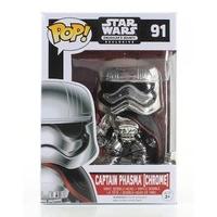 Star Wars Captain Phasma Chrome POP! Smugglers Bounty Exclusive 91