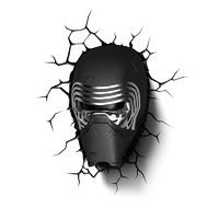 Star Wars Kylo Ren 3D LED Wall Light