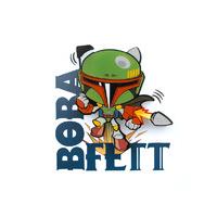 Star Wars Mini 3D LED Wall Light Boba Fett