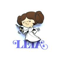 Star Wars Mini 3D LED Wall Light Leia