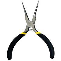STANLEY Black Shank Mini Needle Nose Pliers 5 Quality High Carbon Steel Forged Clamp Body Durable Suitable For Fine Work